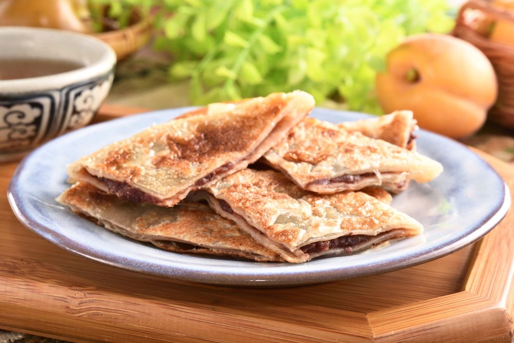 Crispy Red Bean Pie