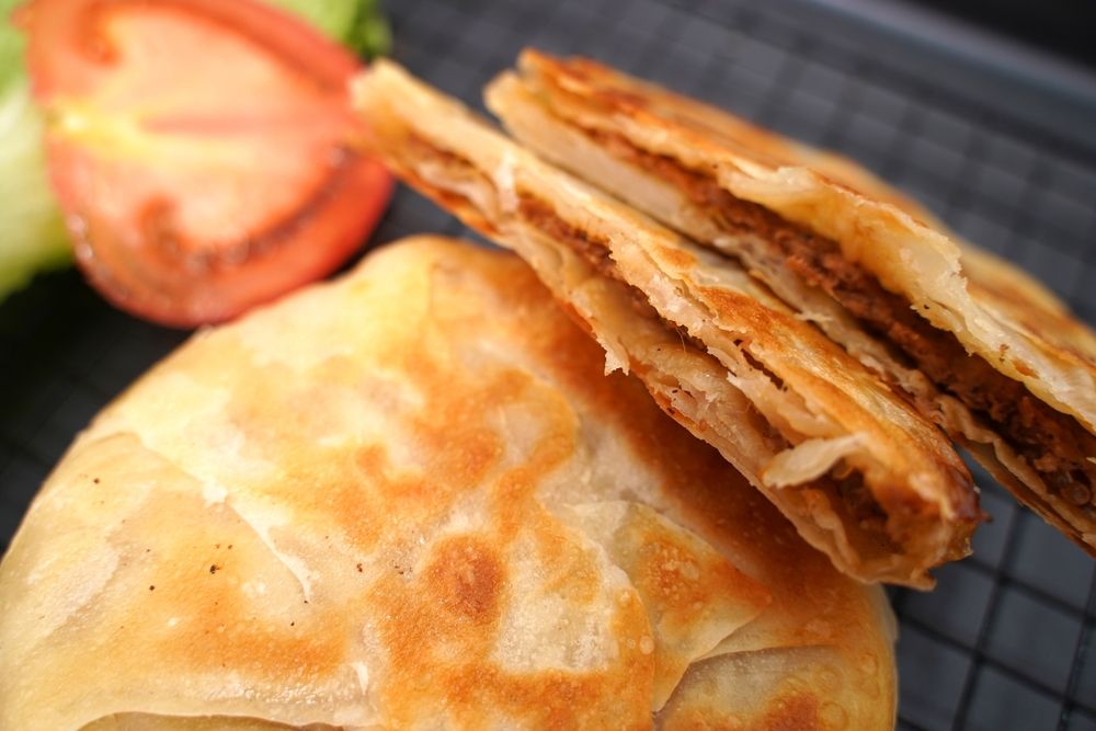Pan Fried Red Bean Pie